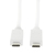LogiLink CU0130 USB-kabel 0,5 m USB 3.2 Gen 2 (3.1 Gen 2) USB C Wit