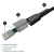 StarTech.com Cavo da USB-A a Lightening da 2m di colore nero - Robusto e resistente cavo di alimentazione/sincornizzazione in fibra aramidica da USB tipo A a Lightening - Con ce...
