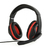 Gembird GHS-03 hoofdtelefoon/headset Bedraad Hoofdband Gamen Zwart, Rood