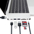 HyperDrive SOLO 7-in-1 USB 3.2 Gen 1 (3.1 Gen 1) Type-C Plata