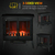 Homcom 820-292V70BK electric space heater Black