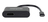 Manhattan 153416 Adaptador gráfico USB Negro