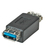 ROLINE USB 3.0 Adapter, Type A F to Type A F Negro