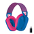Logitech G G435 Headset Draadloos Hoofdband Gamen Bluetooth Blauw