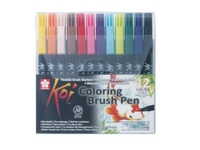 Filzstift Sakura Koi Coloring Brush Pen 12er Set sortiert