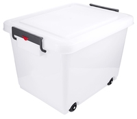 Transportbehälter 60 l, weiß Transportbehälter aus weißem Polypropylen, mit