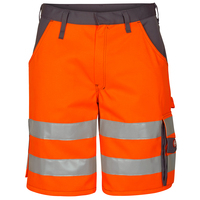 EN 20471 Shorts - 64 - Orange/Grau - Orange/Grau | 64: Detailansicht 1
