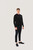 V-Pullover Merino-Wolle, schwarz, M - schwarz | M: Detailansicht 6