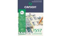 CANSON Bloc papier dessin "1557", A3, 180 g/m2, 30 feuilles (5297817)