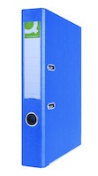 Segregator Q-CONNECT Hero z szyną, PP, A4/55mm, niebieski