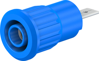4 mm Sicherheitsbuchse blau SEB4-F/A