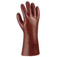 Artikelbild: texxor PVC-Handschuhe rotbraun 45 cm
