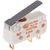 Saia-Burgess Mikroschalter Kurzer Hebel-Betätiger Lötanschluss, 5 A @ 250 Vac, 1-poliger Umschalter IP 67 0,9 N -40°C -