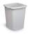 Durable 90L Waste Bin Grey | Square Recycling Bin | Food Bin | DURABIN