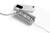 Durable CAVOLINE Cable Management Box Organiser Wire Tidy | Large | Grey