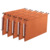 ELBA Hängemappe "AZV Ultimate" A4, aus 240 g/m² Karton, V-Boden, seitlich offen, für ca. 330 DIN A4-Blätter, orange, Packung mit 25 Stück