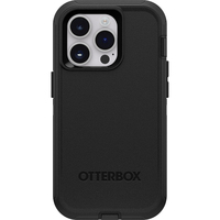 OtterBox Defender Apple iPhone 14 Pro - Schwarz - ProPack (ohne Verpackung - nachhaltig) - Schutzhülle - rugged