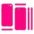 NALIA Neon Hülle für iPhone SE 2022 / SE 2020 / 8 / 7, Schutz Case Handy Cover Pink