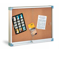 Vitrina para anuncios estructura de aluminio 60x80 cm