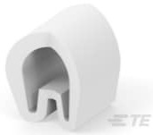 PVC Kabelmarkierer, beschriftbar, (L) 6 mm, max. Bündel-Ø 8.9 mm, weiß, EC6167-0