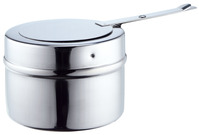 Brennpastenbehälter; 9x8.9 cm (ØxH); silber; 2 Stk/Pck