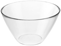 Glasschale Basic; 1100ml, 17x9.5 cm (ØxH); transparent; 6 Stk/Pck