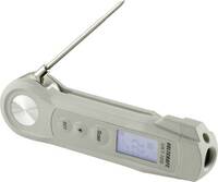 Ételhőmérő, beszúró konyhai hőmérő, húshőmérő és infrahőmérő LED-es lámpával -40...+280 °C-ig VOLTCRAFT UKT-100