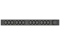 Geist Rack PDU, Basic, 0U/1U, input IEC 60309 230V 16A, outputs (10)C13 Geist Basic, Basic, 0U/1U, Single-phase, Horizontal/Vertical, Rack Stromversorgung