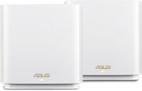 Zenwifi Ax Xt8 (W-2-Pk) Wireless Router Gigabit Ethernet Tri-Band (2.4 Ghz / 5 Ghz / 5 Ghz) 4G White Wireless Routers