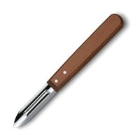 Victorinox Peeler in Brown Stainless Steel Handled & Double Sided Blade