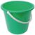 Jantex Round Bucket with Easy Grip Handle in Green Plastic - Capacity 10 L