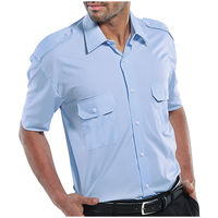 PILOT SHORT SLEEVE SHIRT SK BLU 16