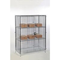 Wire static security cages