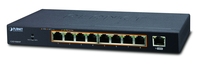 Planet Gigabit Switch GSD-908HP, 8 Port PoE + 1 Uplinkport