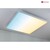 LED Panel VELORA RAINBOW DYNAMIC RGBW, 59.5x59.5cm, 31W 2820lm, inkl. FB, Metall, Weiß
