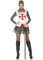 Disfraz de Guerrera Templaria para mujer XL