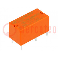 Relay: electromagnetic; SPDT; Ucoil: 12VDC; 5A; 5A/250VAC; 5A/30VDC