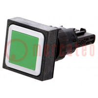 Switch: push-button; 16mm; Stabl.pos: 1; green; Pos: 2; -25÷70°C