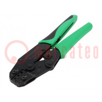 Tool: for crimping; non-insulated terminals; 0.5÷6mm2