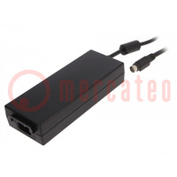 Power supply: switched-mode; 19VDC; 7.9A; Out: KYCON KPPX-4P; 150W