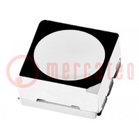 LED; SMD; 5050,PLCC6; RGB; 5x5x1,6mm; 120°; 20mA; 100/80/80mW