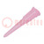 Needle: plastic; 1.25"; Size: 20; double tapered,straight; 0.58mm