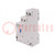 Relay: installation; bistable,impulse; NO x2; Ucoil: 24VDC; 25A