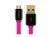 Avacom USB kabel (2.0), USB A M - microUSB (M), 0.4m, różowy, blistr