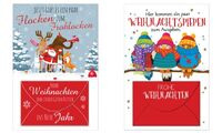 SUSY CARD Weihnachts-Gutscheinkarte "Frohlocken" (40060316)