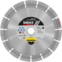 SAMEDIA 310089 SHOXX KX13 DISQUE À TRONÇONNER DIAMANTÉ 350 X 30/25,4 MM