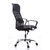 Bürostuhl Chefsessel Schreibtischstuhl / ARIA HIGH Netzstoff / Kunstleder schwarz Chrom hjh OFFICE