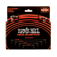 Ernie Ball P06404 Audio-Kabel 6.35mm Rot