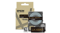 Epson LK-6BKP Zwart, Goud