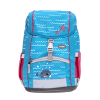 Funki A4 PLUS+ Rucksack Schulrucksack Blau, Pink